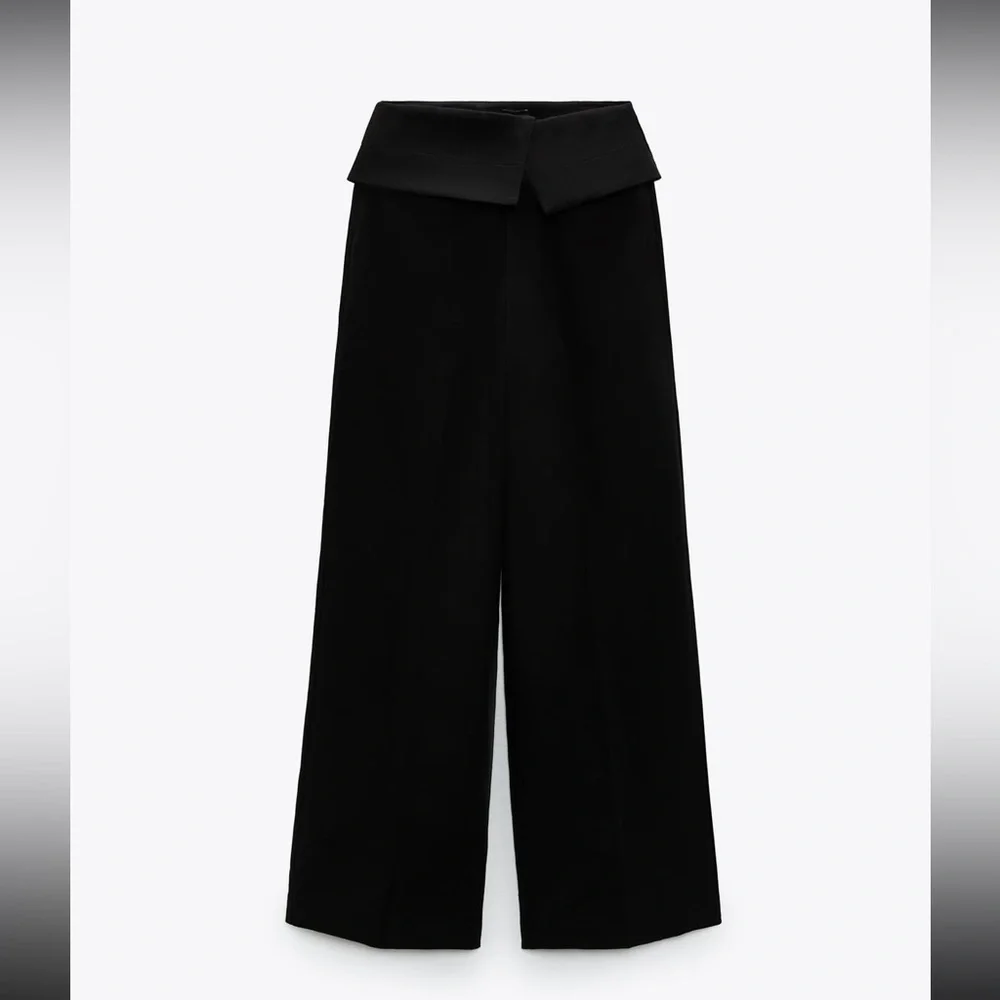 NWT Linen blend full length pants RUNS A SIZE SMALLER